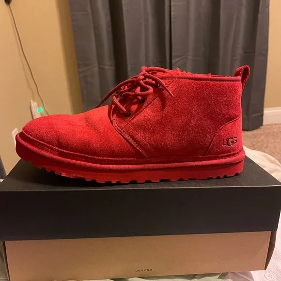 UGG | Shoes | Mens Red Ugg Boots Size 2 | Poshmark display picture 1